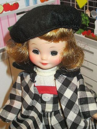 Lovely Vintage Betsy McCall Doll in Town & Country Outfit w/ Hat 6