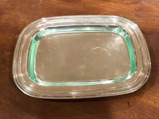 CHRISTOFLE Silverplate Butter Dish & Lid with Glass Insert,  NO MONOGRAM 8