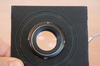 Rare Voigtlander Apo Lanthar 10,  5cm 105mm Cover 6x9 Linhof select 9