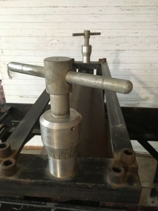 Charles Brand Etching Press - - Vintage 1960 ' s - - Solid and Ready to Roll 4