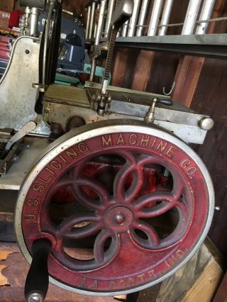 Vintage Deli Slicer.  Van Berkel ' s US Slicing Machine Company 6