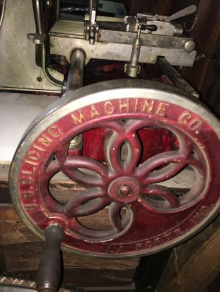 Vintage Deli Slicer.  Van Berkel ' s US Slicing Machine Company 8