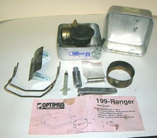 Optimus 199 Ranger Vintage Camp Camping Stove Rare With Instructions Sweden