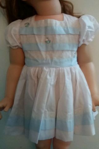 Vintage Patti Playpal Circa Dress 1960 Blue & Pink No Doll