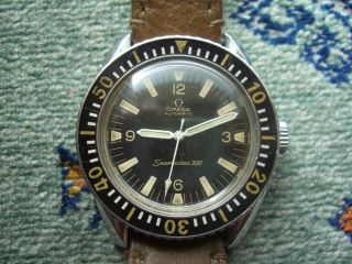 Vintage Omega Seamaster 300 165.  024 Divers Watch Cal.  550,  1960s