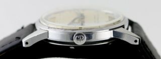 VINTAGE Girard Perregaux Gyromatic Automatic Stainless Steel Wristwatch w/Date 2