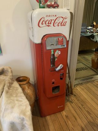 Vintage Coke Vendo Soda Machine Model 44 Pop Coca Cola