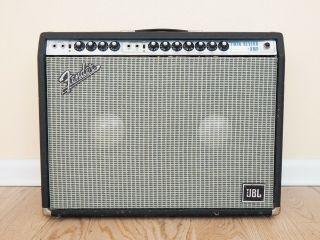 1969 Fender Twin Reverb Vintage 2x12 Tube Amp Silverface Drip Edge w/ JBL D120F 2