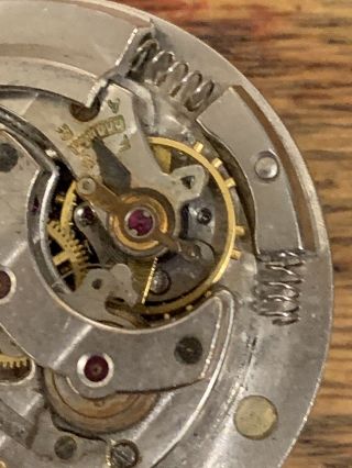 VINTAGE LECOULTRE 481 POWER RESERVE WATCH MOVEMENT =RUNS 4