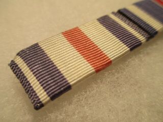 Wwii Usn Valor 3 - Place Sew - On Ribbon Bar - Large 1/2 " Cloth Ribbons