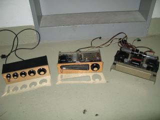 Pye Hfs - 20 Tube Preamp & Power Amplifier (single - Ended) & Hft - 109 Tuner; Rare