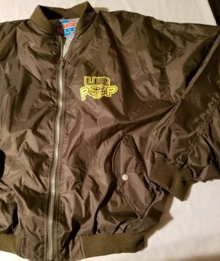 Vintage U2 POP TOUR Mart ' 97 Mens zip up jacket L stage company 3