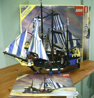 Vintage Lego Caribbean Clipper 6274,  Vintage Pirates