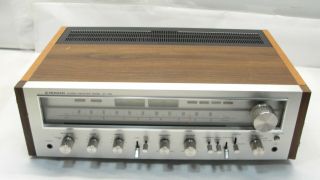 Vtg 1970s Pioneer Model Sx - 750 Silver Face Am/fm Stereo Receiver No Sound