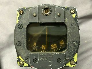 Wwii Army Air Corps Magnetic,  Fluid Filled Compass,
