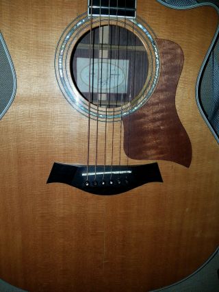 Rare 2001 Taylor 814ce Acoustic Guitar W/ Fishman Pu & Ext.  Preamp Ohsc.
