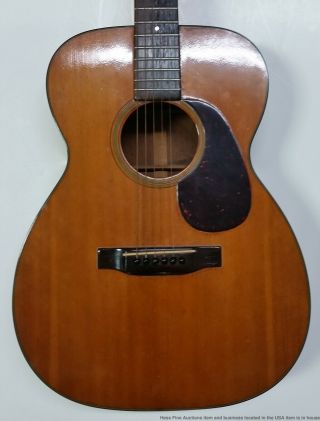 Vintage 1950s Martin 00 - 18 Acoustic 6 String Guitar with Hard Case 3