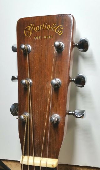 Vintage 1950s Martin 00 - 18 Acoustic 6 String Guitar with Hard Case 6