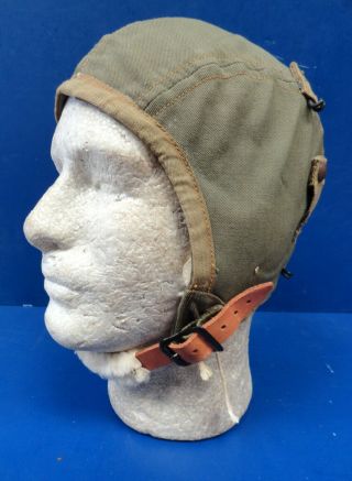 Army Air Corps Type A - 9 Summer Flying Helmet - Size Large