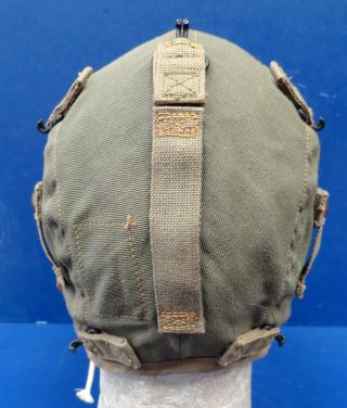ARMY AIR CORPS TYPE A - 9 SUMMER FLYING HELMET - SIZE LARGE 4