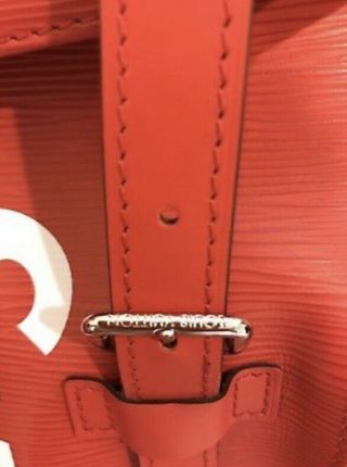 Louis Vuitton x Supreme Christopher RED Supreme Backpack RARE 6