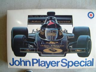 Entex John Player Special Lotus 72d F - 1 - Vintage 1:8 Kit (like Pocher)