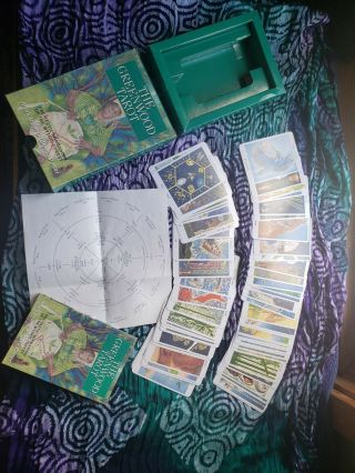 Vintage Rare Complete Greenwood Tarot By Mark Ryan Chesca Potter 1996