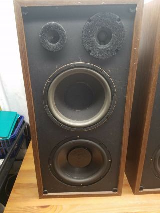 Vintage RTR Seriess III Model C (IIIC) Speakers Great 2