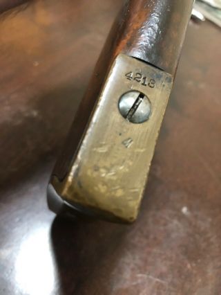 Rare Colt 1860 Shoulder Stock Antique 3