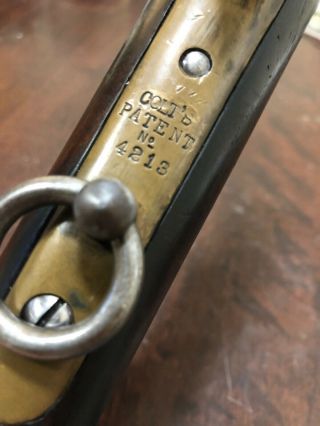 Rare Colt 1860 Shoulder Stock Antique 6