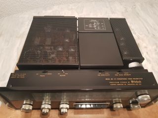 McIntosh MC2105 2 - channel amplifier and McIntosh MX112 preamp,  Classic Vintages. 8