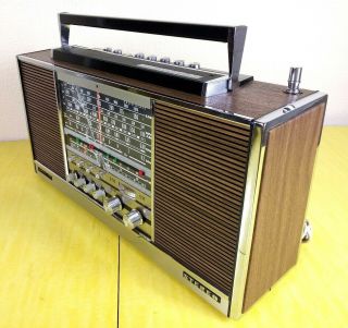 Vintage Grundig Stereo Concert Boy Transistor 4000 Short Wave Radio