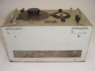 Vintage Western Electric 19C Tube Amplifier Speaker Oscillator in Case w/ Meter 7