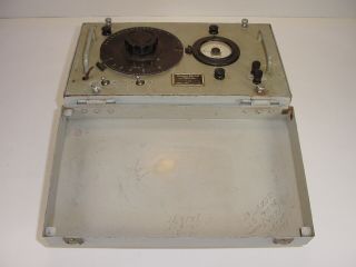 Vintage Western Electric 19C Tube Amplifier Speaker Oscillator in Case w/ Meter 8