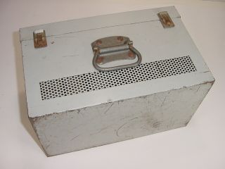 Vintage Western Electric 19C Tube Amplifier Speaker Oscillator in Case w/ Meter 9