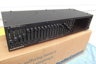 Vintage Audio Control C - 101 series ll Equalizer 5