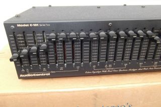 Vintage Audio Control C - 101 series ll Equalizer 6