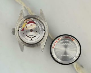 Rare Ladies Steel Rolex Automatic Date Model Wristwatch Ref 69240 Serial E Circa 5
