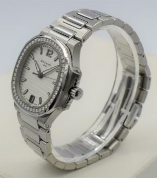 Rare Ladies Steel Diamond Patek Philippe Nautilus Wristwatch Ref 7018/1A - 001 4