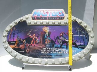 MASTERS OF THE UNIVERSE,  HE - MAN ' ULTRA RARE ' STORE DISPLAY (1986) EX.  NR 10