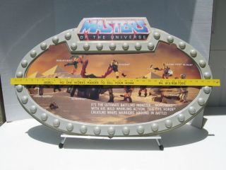 MASTERS OF THE UNIVERSE,  HE - MAN ' ULTRA RARE ' STORE DISPLAY (1986) EX.  NR 11