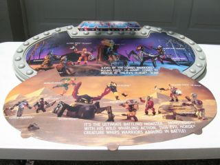 MASTERS OF THE UNIVERSE,  HE - MAN ' ULTRA RARE ' STORE DISPLAY (1986) EX.  NR 12