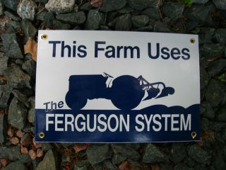 Vintage Ford Tractor Ferguson System Farm Gas Oil 12 