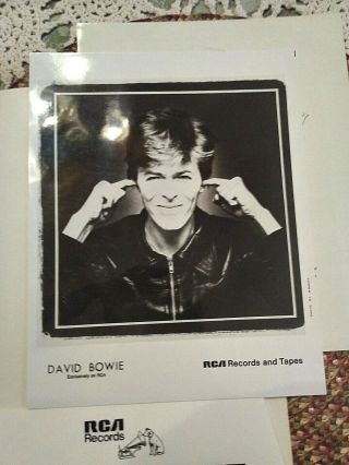 DAVID BOWIE ' Heroes ' Vintage1978 Promo RCA Records PRESS KIT - 6