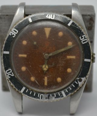 Vintage 1958 Rolex Oyster Perpetual Submariner 5508 - Tropical Dial - To Restore 2