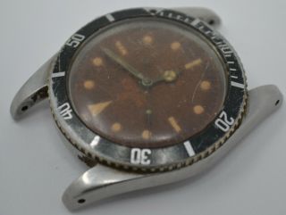 Vintage 1958 Rolex Oyster Perpetual Submariner 5508 - Tropical Dial - To Restore 5