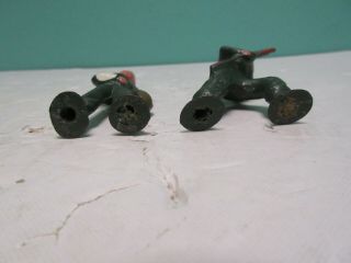 Vintage WW1 2 ? Cast Lead Toy 2 Soldiers Manoil Barclay Wounded Rifle 7