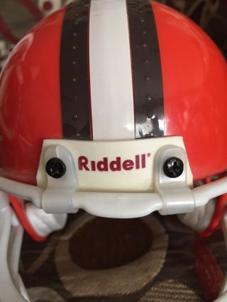 Vintage Riddell CLEVELAND BROWNS Football Helmet with matching Mini Helmet 6
