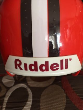 Vintage Riddell CLEVELAND BROWNS Football Helmet with matching Mini Helmet 8