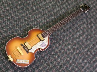 RARE 2013 Hofner Germany Ed Sullivan Limited Edition 500/1 Vintage 62 Bass OHSC 10
